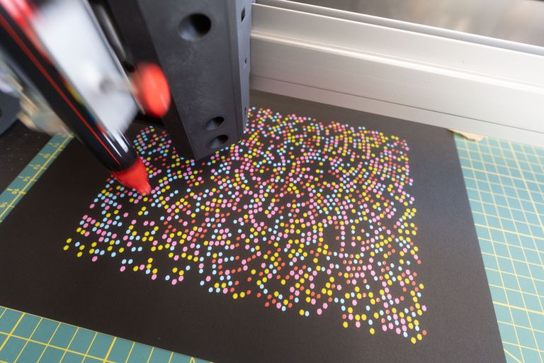 Artwork from project The Drawing Machine